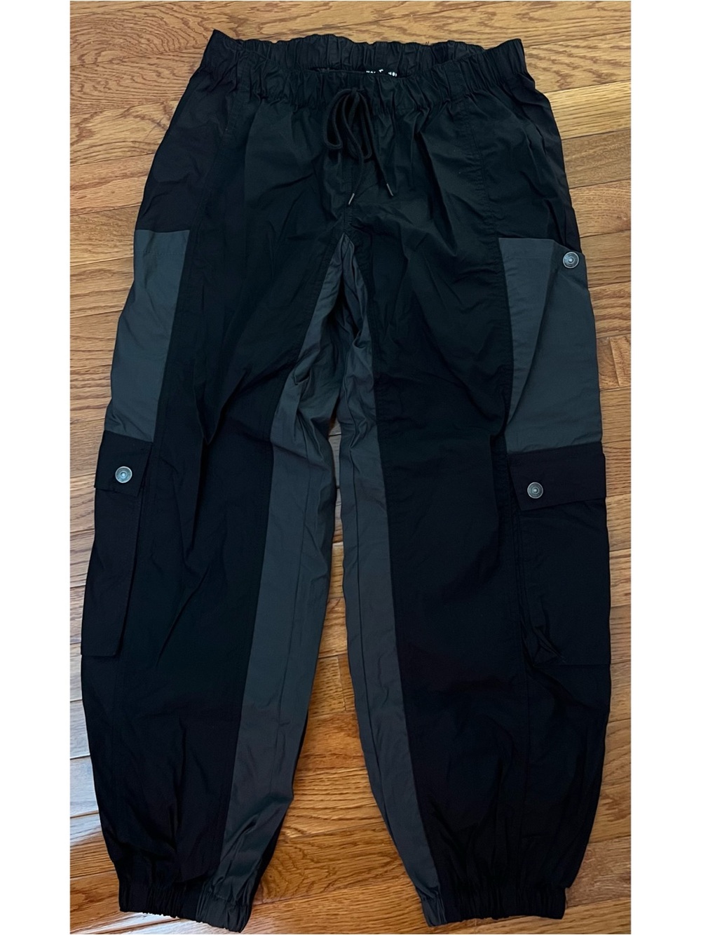 Fashion Nova Cargo Parachute Pants